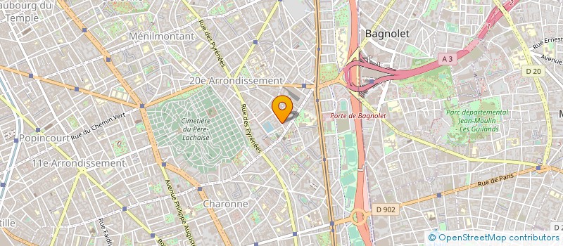 localisation de l'entreprise META YUGEN  PARIS