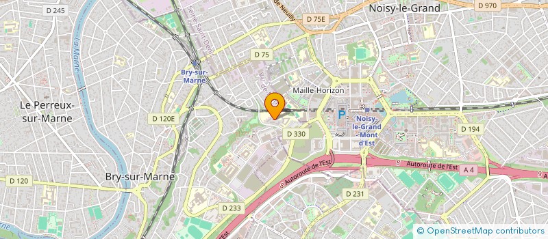 localisation de l'entreprise METABIM à BRY-SUR-MARNE