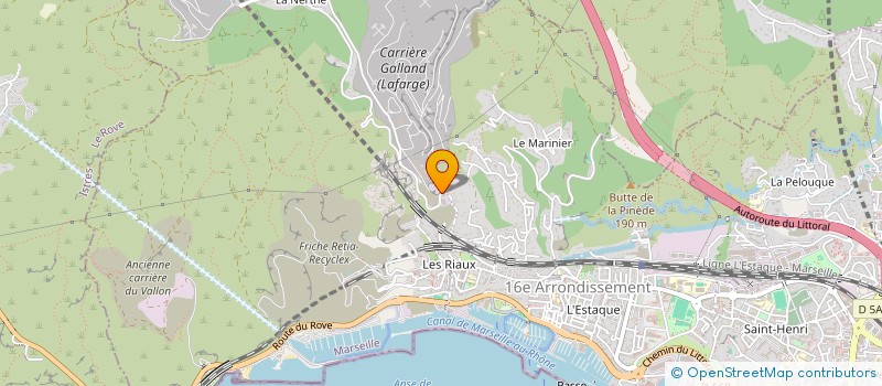 localisation de l'entreprise METABOLIK à MARSEILLE