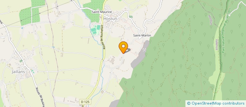 localisation de l'entreprise METACARPE  HOSTUN