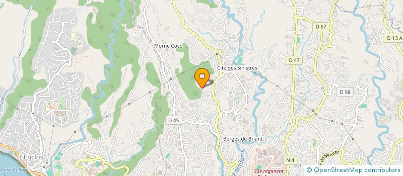 localisation de l'entreprise METACOMK'RAIB  FORT-DE-FRANCE