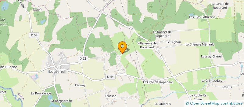 localisation de l'entreprise METAFLEUR  LOUTEHEL