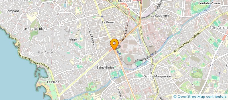 localisation de l'entreprise METAFOR à MARSEILLE