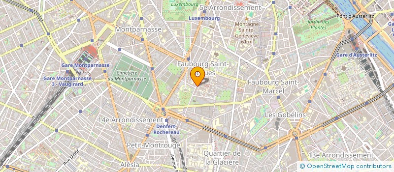 localisation de l'entreprise METAFORA BIOSYSTEMS à PARIS