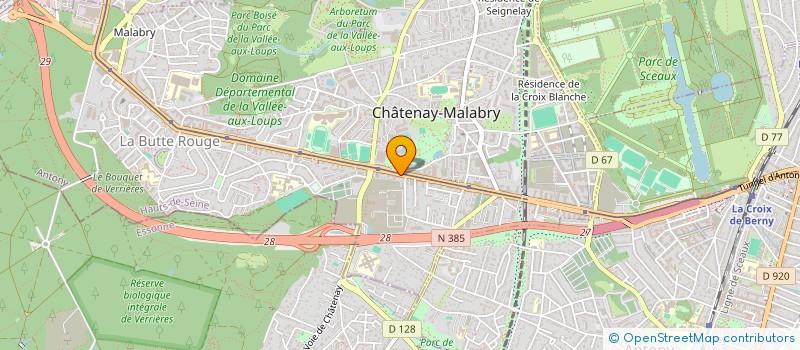 localisation de l'entreprise METAGILE  CHATENAY-MALABRY