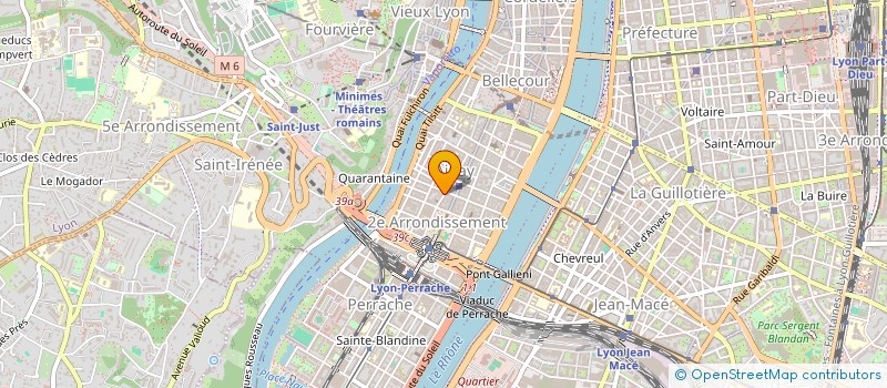 localisation de l'entreprise METAGONE STUDIO à LYON