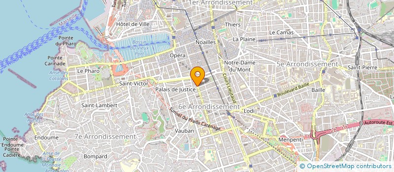 localisation de l'entreprise METAL 13 CONSTRUCTION  MARSEILLE