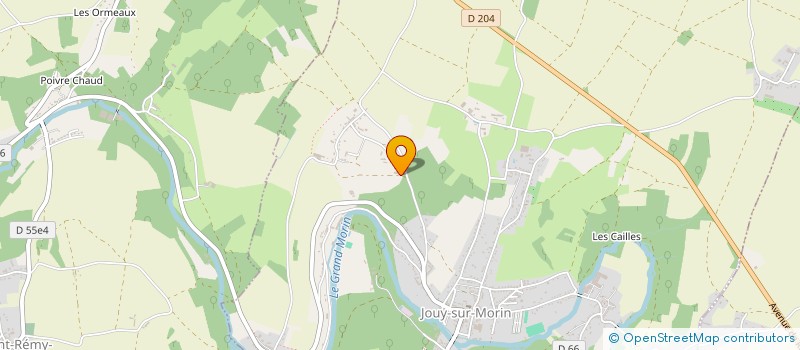 localisation de l'entreprise METAL'BRIE  JOUY-SUR-MORIN