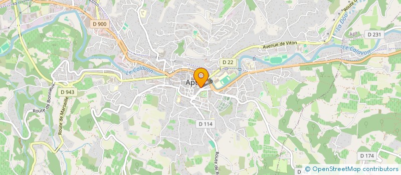 localisation de l'entreprise METAL CAFE à APT