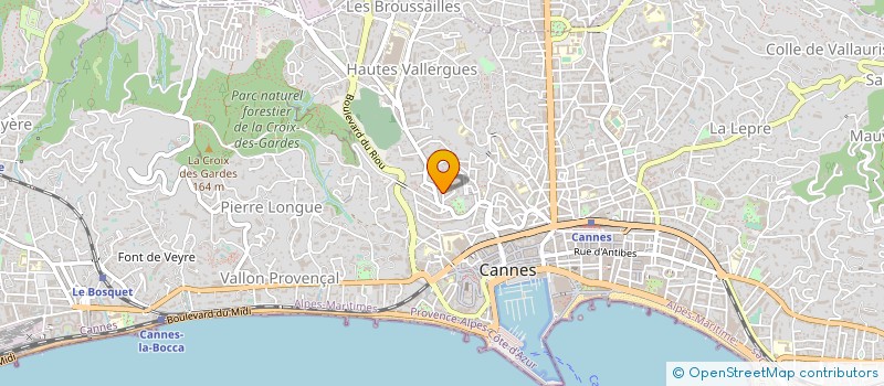 localisation de l'entreprise METAL CHAUDRONNERIE SERVICE à CANNES
