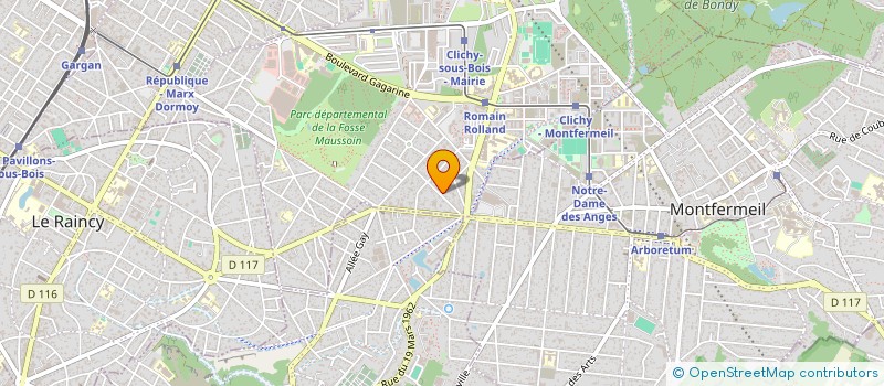 localisation de l'entreprise METAL CO  CLICHY-SOUS-BOIS