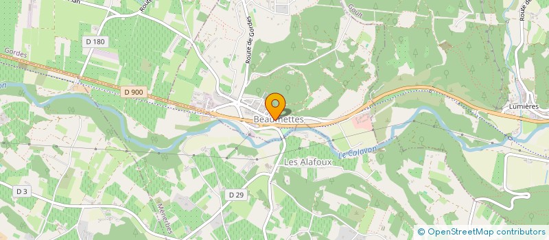 localisation de l'entreprise METAL CONCEPT à BEAUMETTES