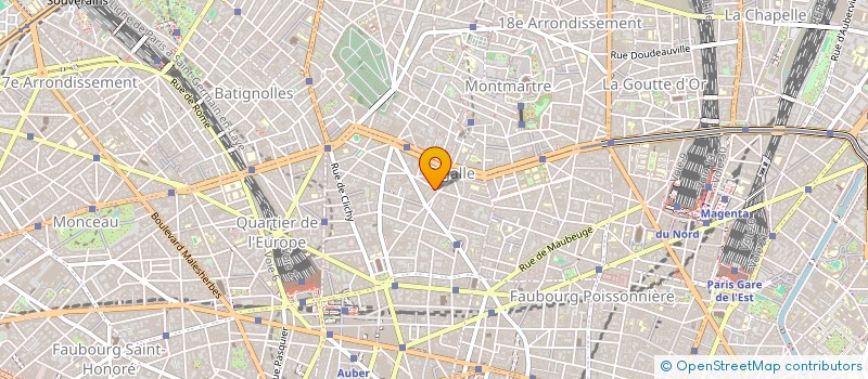 localisation de l'entreprise METAL CONCEPT DEVELOPPEMENT à PARIS