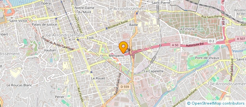 localisation de l'entreprise METAL CONCEPTION à MARSEILLE