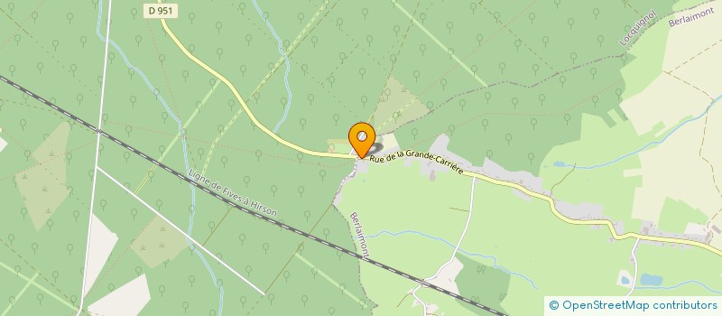 localisation de l'entreprise METAL'CONSTRUCTION  BERLAIMONT