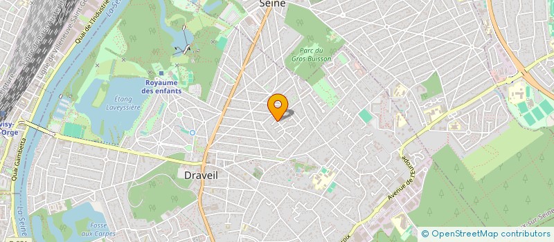 localisation de l'entreprise METAL DESIGN à DRAVEIL