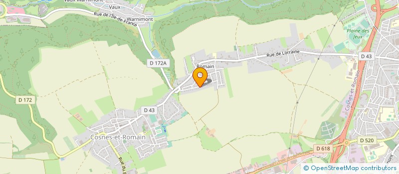 localisation de l'entreprise METAL EXPERT  COSNES-ET-ROMAIN