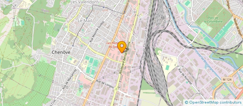 localisation de l'entreprise METAL FINANCE  DIJON