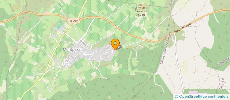 localisation de l'entreprise METAL FORME ET TRADITION à MONTPEZAT