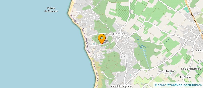 localisation de l'entreprise METAL FUSION à SAINT-GEORGES-D'OLERON