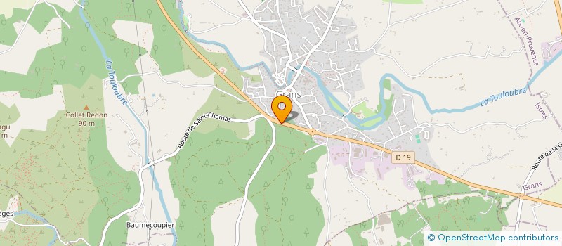 localisation de l'entreprise METAL G.N  GRANS