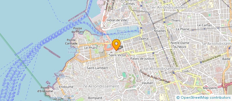 localisation de l'entreprise METAL'IN à MARSEILLE