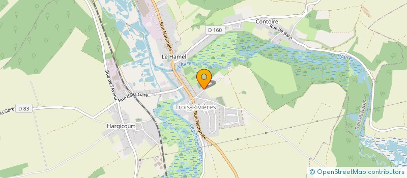 localisation de l'entreprise METAL INDUSTRIE DUHIN  GRATIBUS