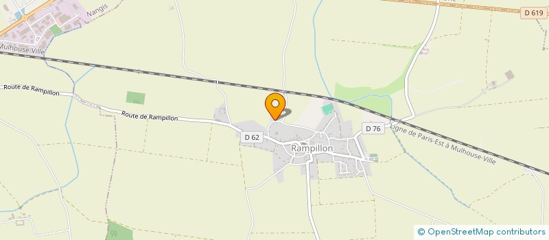 localisation de l'entreprise METAL IP  RAMPILLON