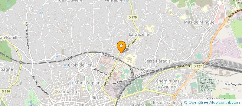 localisation de l'entreprise METAL'ISSE à NIMES