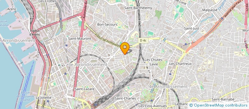 localisation de l'entreprise METAL M CREATIONS à MARSEILLE