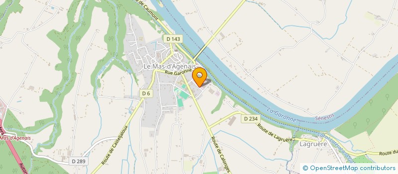 localisation de l'entreprise METAL MOBIL  LE MAS-D'AGENAIS