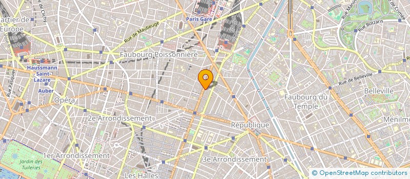 localisation de l'entreprise METAL PLUS CREATION à PARIS