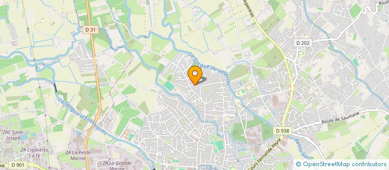 localisation de l'entreprise METAL POSE 84 à L'ISLE-SUR-LA-SORGUE