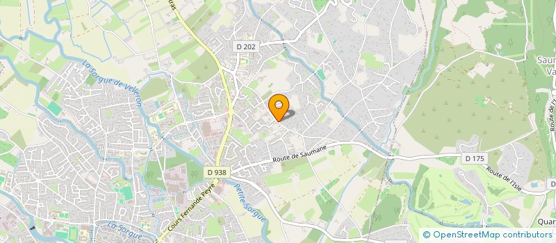 localisation de l'entreprise METAL PRODUCTION  L'ISLE-SUR-LA-SORGUE