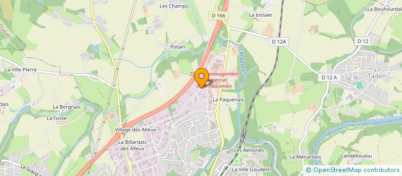 localisation de l'entreprise METAL REALISATIONS à TADEN