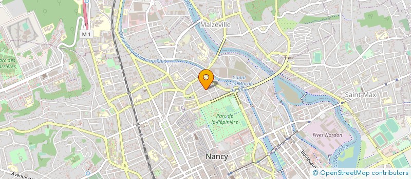 localisation de l'entreprise METAL RIDE  NANCY