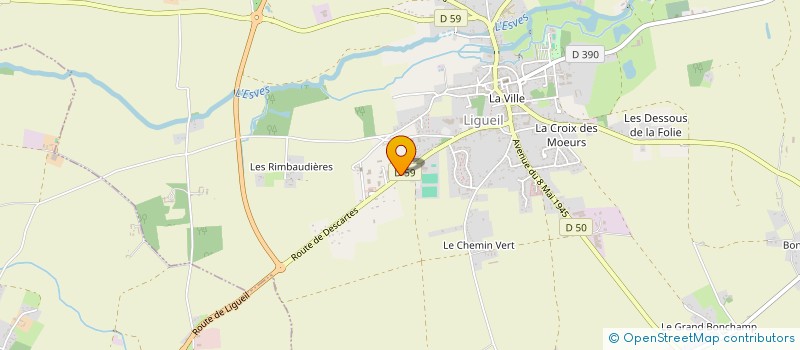 localisation de l'entreprise METAL SERVICES ENTREPRISES  LIGUEIL