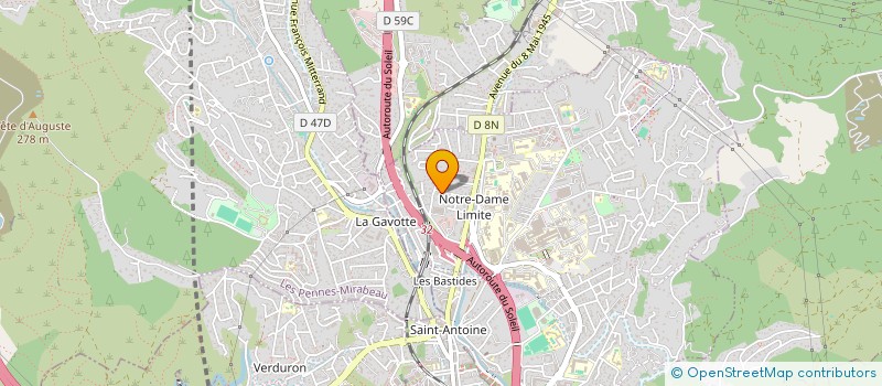localisation de l'entreprise METAL STORES à MARSEILLE