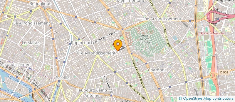localisation de l'entreprise METAL WORKS ENGENNEERING à PARIS