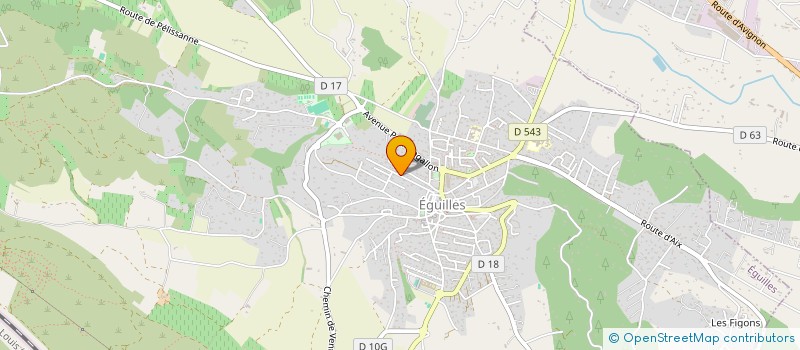 localisation de l'entreprise METALARC ELECTRONIC à EGUILLES