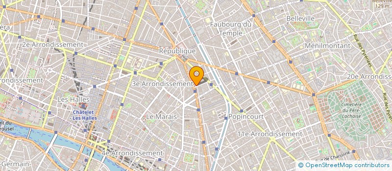 localisation de l'entreprise METALBAT  PARIS