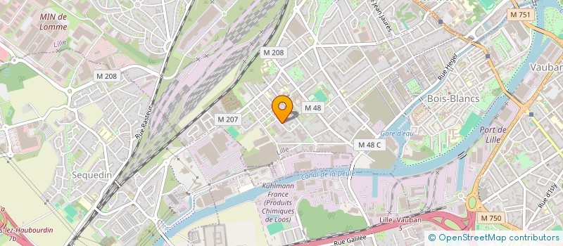 localisation de l'entreprise METALEARN à LILLE