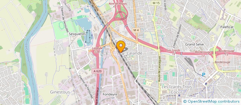 localisation de l'entreprise METALECO GROUP à TOULOUSE
