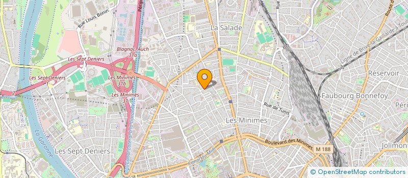 localisation de l'entreprise METALFORM à TOULOUSE