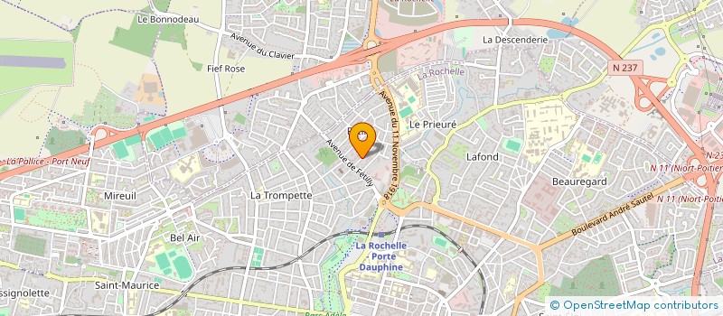 localisation de l'entreprise METALIEN à LA ROCHELLE