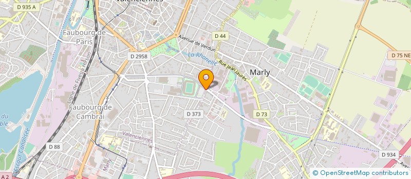 localisation de l'entreprise METALIMMO  VALENCIENNES