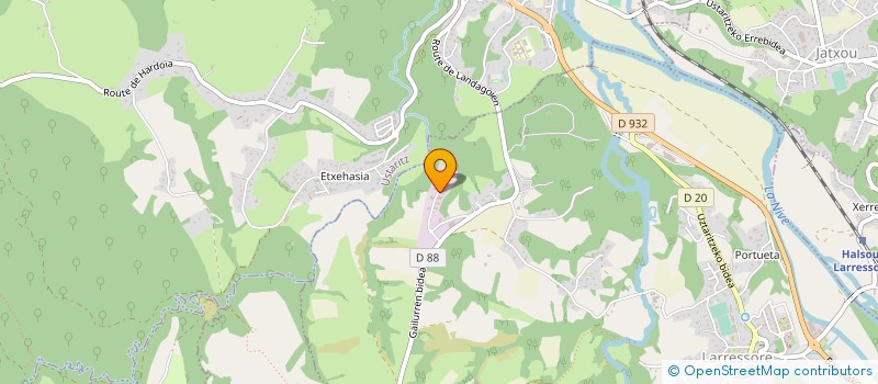 localisation de l'entreprise METALKI à LARRESSORE
