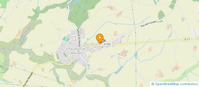 localisation de l'entreprise METALLERIE BLOND  BEAUPREAU-EN-MAUGES