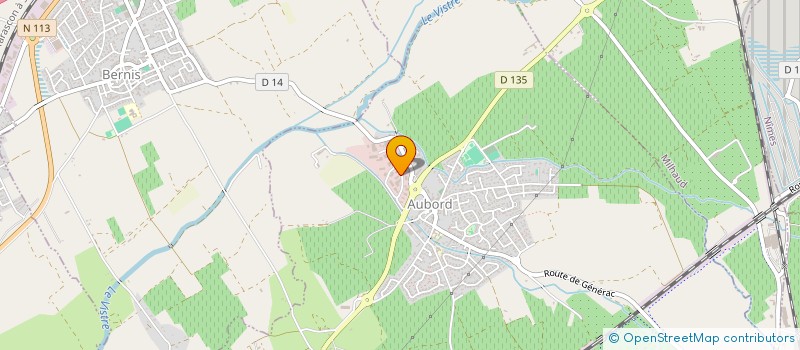 localisation de l'entreprise METALLERIE BRIGNANO  AUBORD