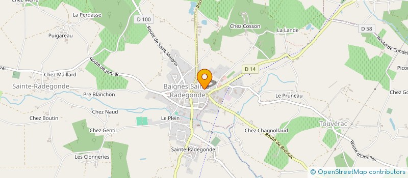 localisation de l'entreprise METALLERIE CONCEPT à REIGNAC